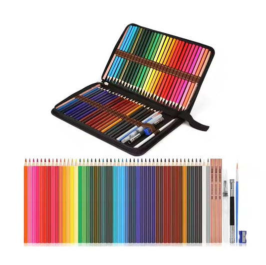 Watercolor Pencil Set: 48 pencils