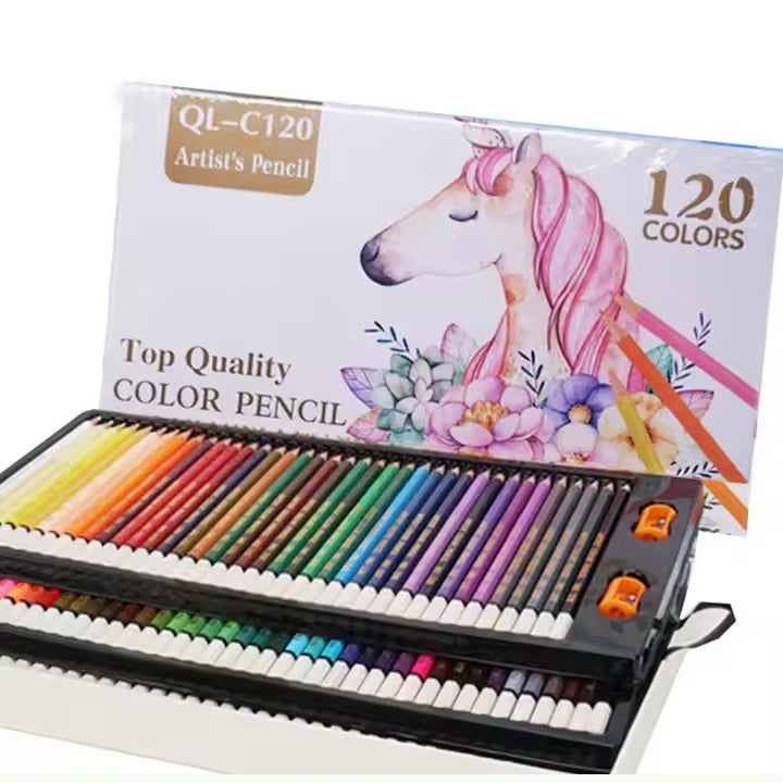 120 Colored Pencil Set in Cardboard Box