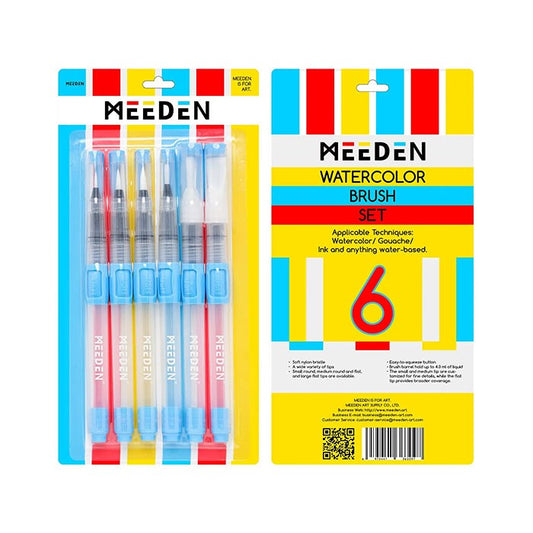 Meeden Water Brush Pen Set/6