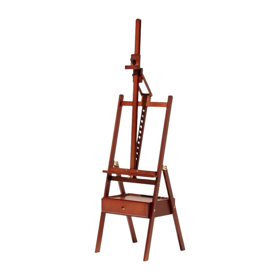 MEEDEN Forward Tilt Floor Easel, Dark Walnut-HJ-2A