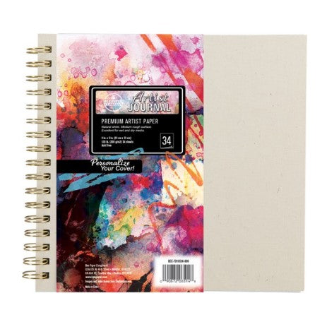 Bee Paper Co. Artist Journal 9″x9″ (square)- 34sht