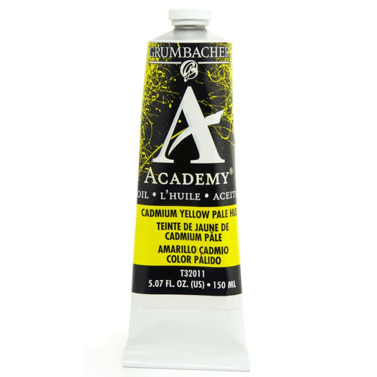 Cadmium Yellow Pale Hue 150ml tube Academy Oil Color