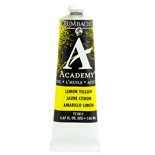 Lemon Yellow 150ml tube Academy Oil Color