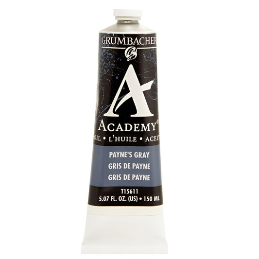 Paynes Gray 150ml tube Academy Oil Color