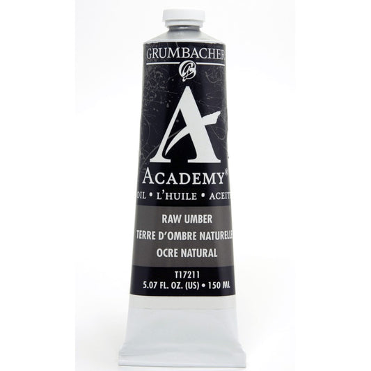 Raw Umber 150ml tube Academy Oil Color