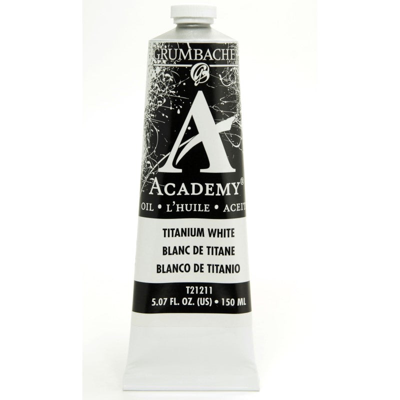 Titanium White 150ml tube Academy Oil Color