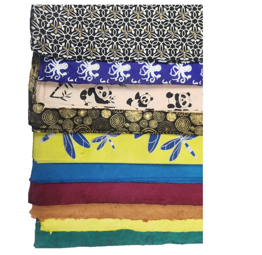 Lotka Paper Printed Mix Assortment: 10 sheets 19.5" x 29.5"