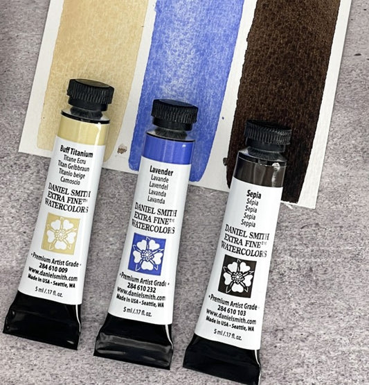 Architectural – 5ml Daniel Smith Watercolor Triad Tube Set