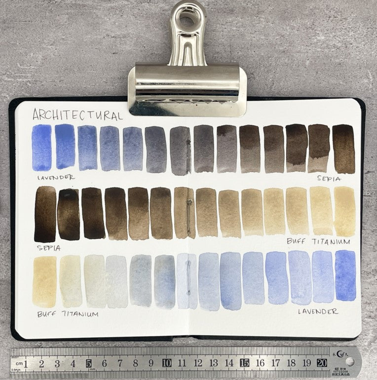 Architectural – 5ml Daniel Smith Watercolor Triad Tube Set