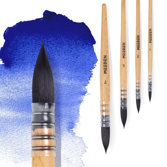 Meeden Watercolor Brush Set/4