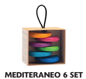 Boya Crayon Mediteraneo 6 Set