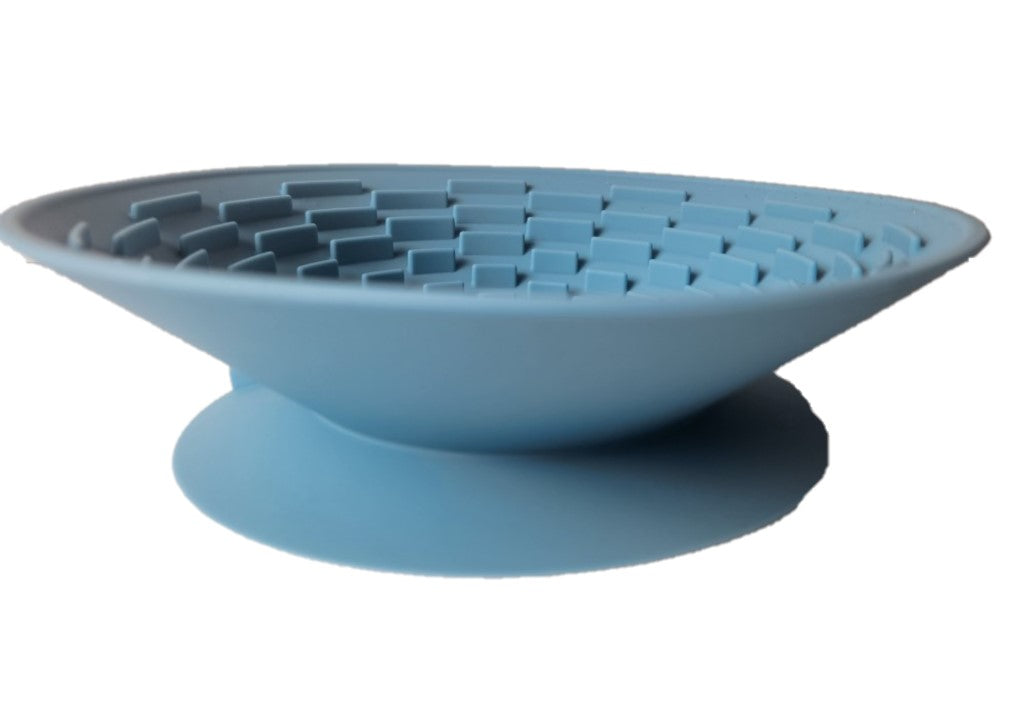 Silicone Brush-Cleaning Bowl with Ridges #9007