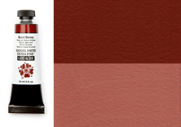 Burnt Sienna 15ml Daniel Smith Gouache