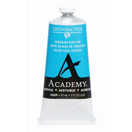 90ml Academy Acrylic Cerulean Blue Hue