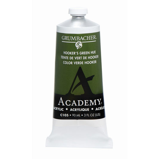 90ml Academy Acrylic Hooker's Green Hue