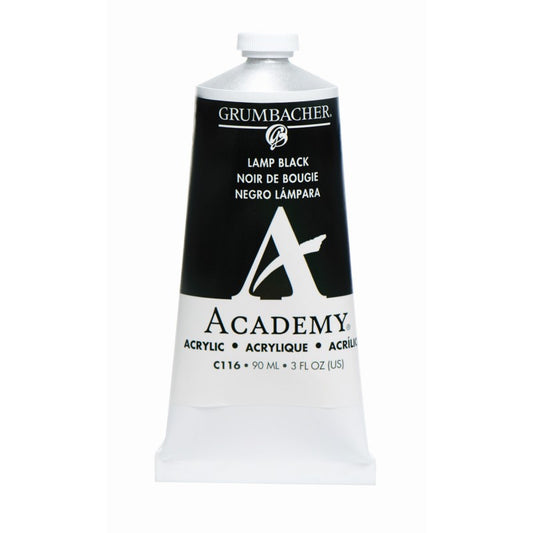 90ml Academy Acrylic Lamp Black