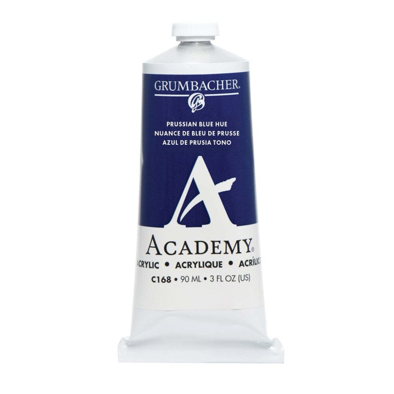 90ml Academy Acrylic Prussian Blue Hue