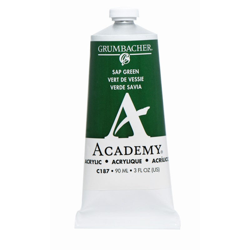 90ml Academy Acrylic Sap Green