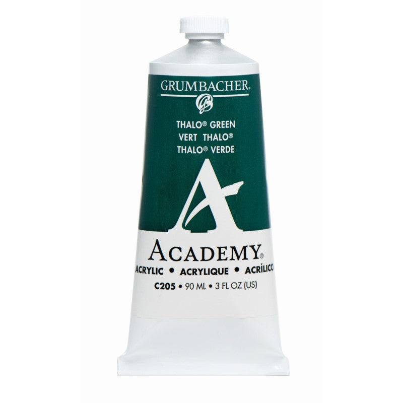 90ml Academy Acrylic Thalo Green