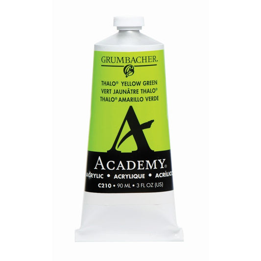 90ml Academy Acrylic Thalo Yellow Green