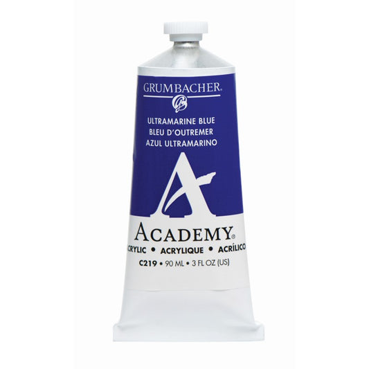 90ml Academy Acrylic Ultramarine Blue