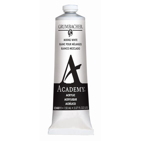 150ml Academy Acrylic  Mixing White