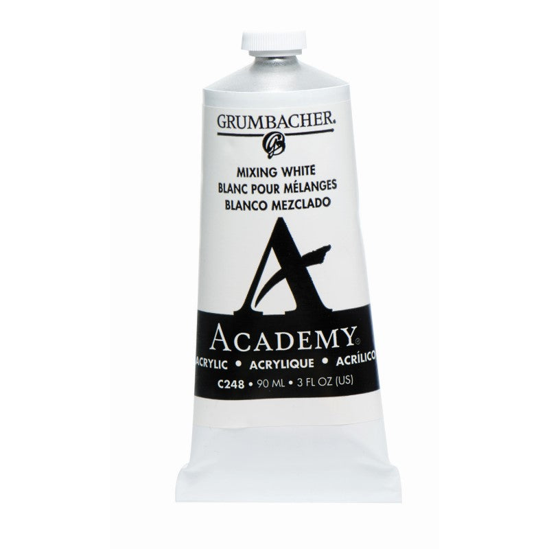 90ml Academy Acrylic  Mixing White