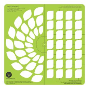 CJ03-Leaves Colorjot Template