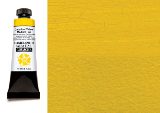 Cadmium Yellow Medium Hue 15ml Daniel Smith Gouache