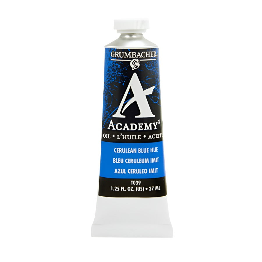 Cerulean Blue 37ml tube Academy Oil Color