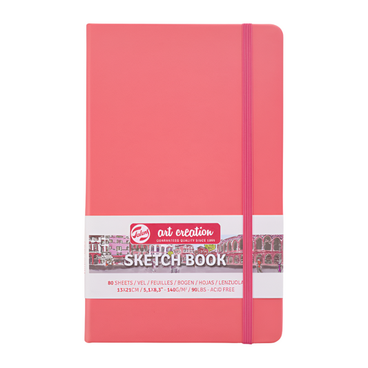 Talens Art Creation Sketchbook - Coral 8.3" x 5.1" Medium Portrait