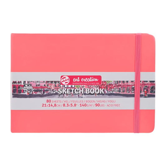 Talens Art Creation Sketchbook - Coral 5.8" x 8.3" Landscape