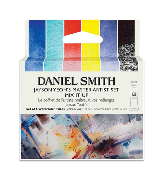 Jayson Yeoh Master Artist Set: Mix it Up – Daniel Smith watercolors (6 tube)
