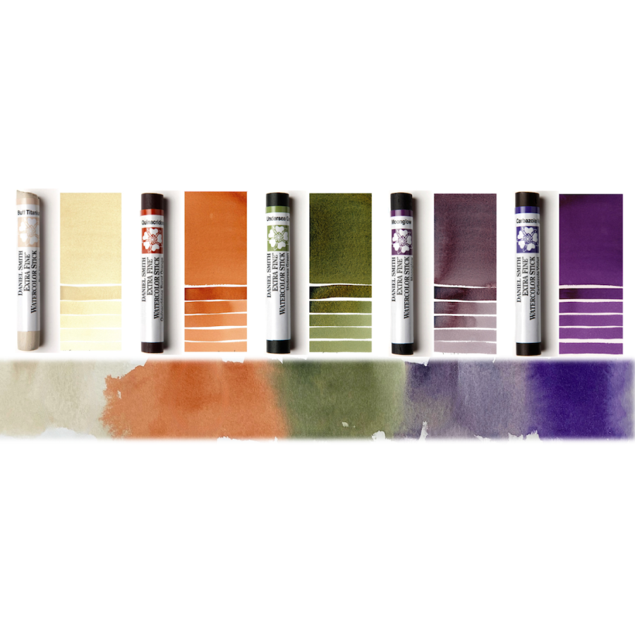 Enhanced Secondary Set: Daniel Smith Watercolor Sticks