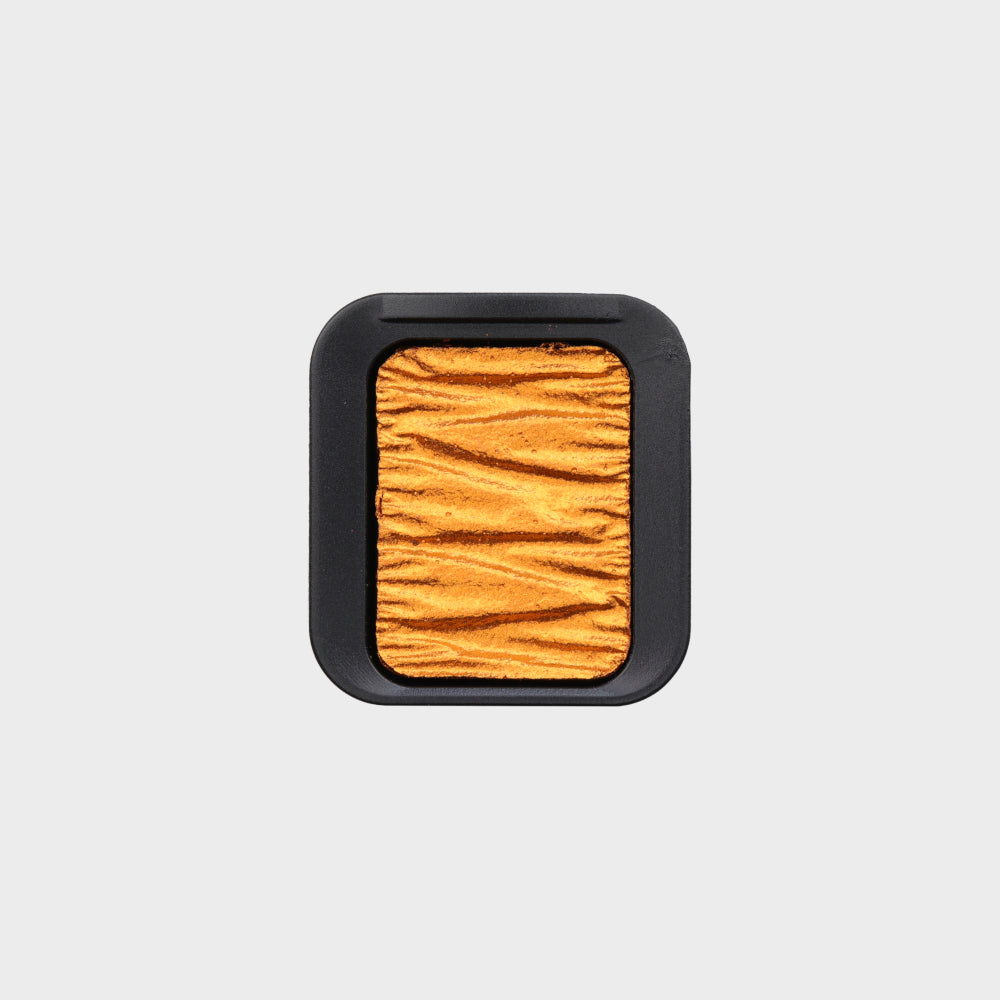 Magma Orange Pearlescent Finetec Premium Color Square