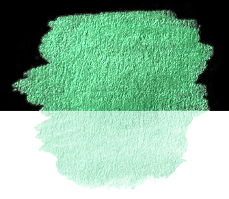 Aurora Green Iridescent Finetec Premium Color Square
