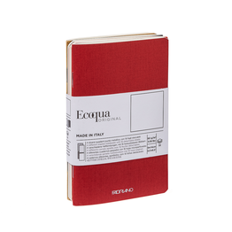 Ecoqua 3.5"x5.5" Journals - 4/pkg Fall Colors