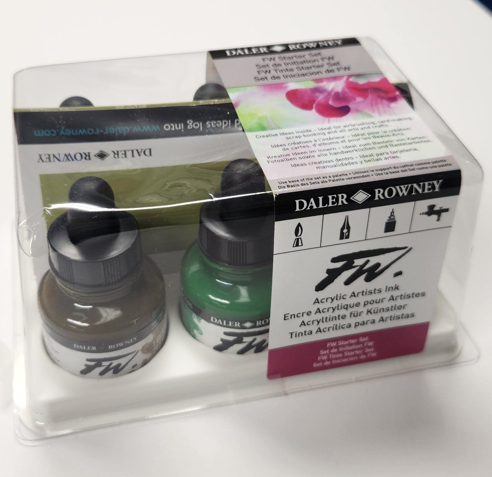 FW Starter Set  Acryilc Artist Ink: 6 bottles  #160350900