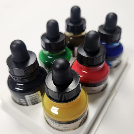 FW Starter Set  Acryilc Artist Ink: 6 bottles  #160350900