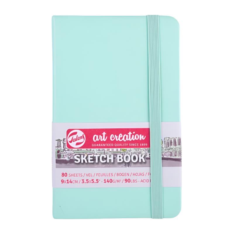 Talens Art Creation Sketchbook -Fresh Mint 5.5" x 3.5" Small Portrait