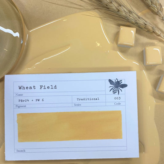 Wheatfied Half Pan Gouache: Stoneground Paint Co.