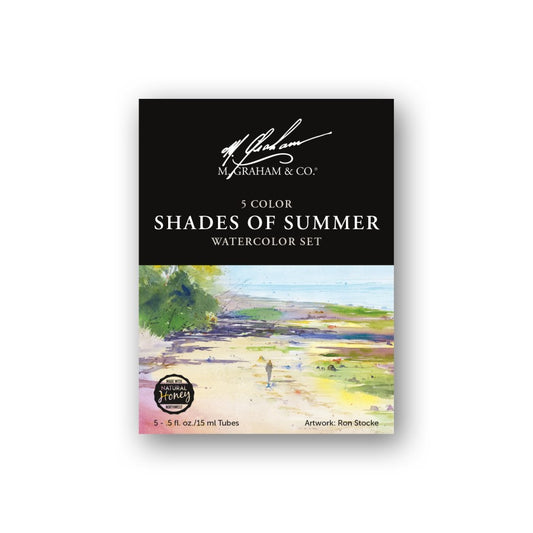 M Graham Shades of Summer 5 Color Watercolor Set