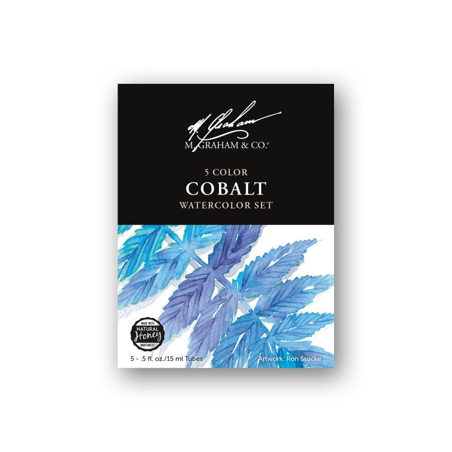 M Graham Cobalt Mix Watercolor Set