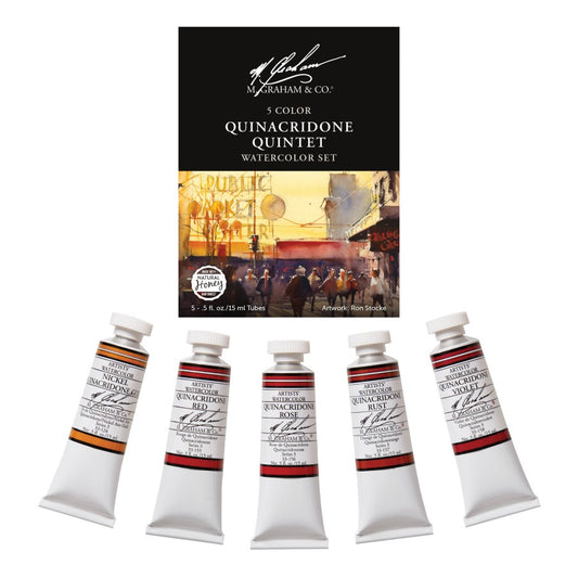 M Graham Quinacridone Watercolor Set