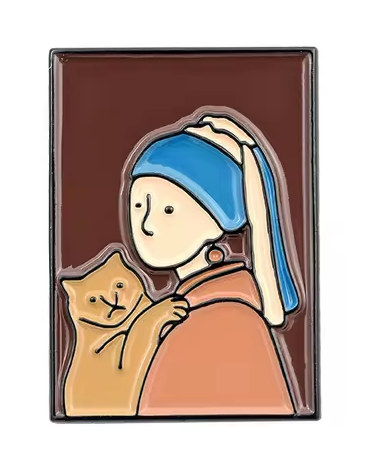 Enamel Pin: Girl Pirl