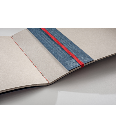 Grey Sketch Album #authenticbook - 32 pages (9 5/8" x 6 7/8")