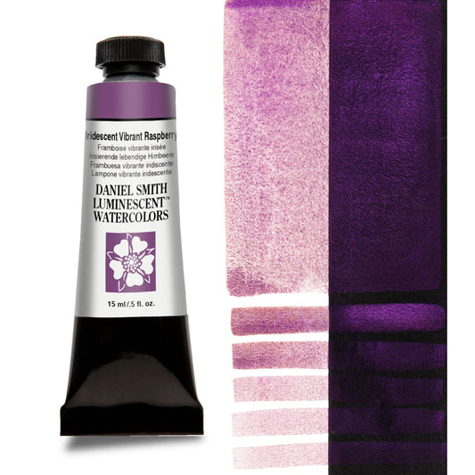 Iridescent Vibrant Raspberry (Luminescent) 15ml  Daniel Smith  Watercolor
