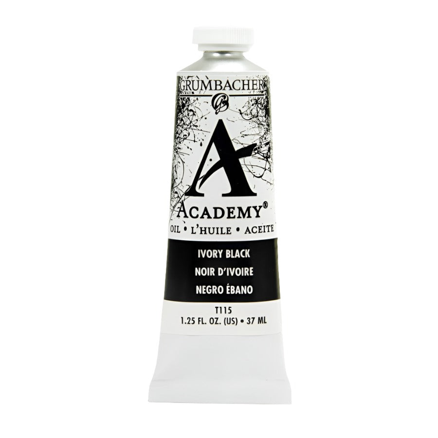 Ivory Black 37ml Academy Oil