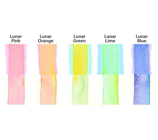 Gansai Tambi GRANULATING #3 - 5 Color Set from Kuretake MC20GN3/5V