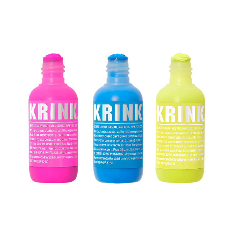 Krink K-60 Acrylic Paint Marker Set/2: Fluorescents